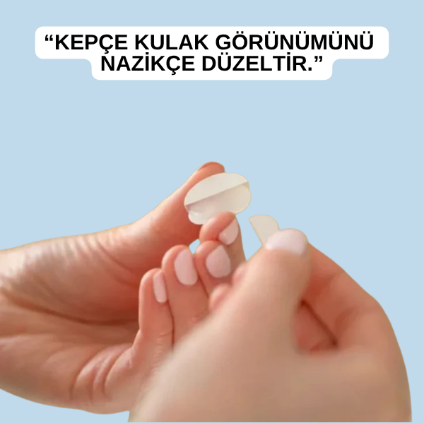 EARLEPS™ Kulak Bandı (20 Adet 3-4 Ay Kullanım İçin Uygun)