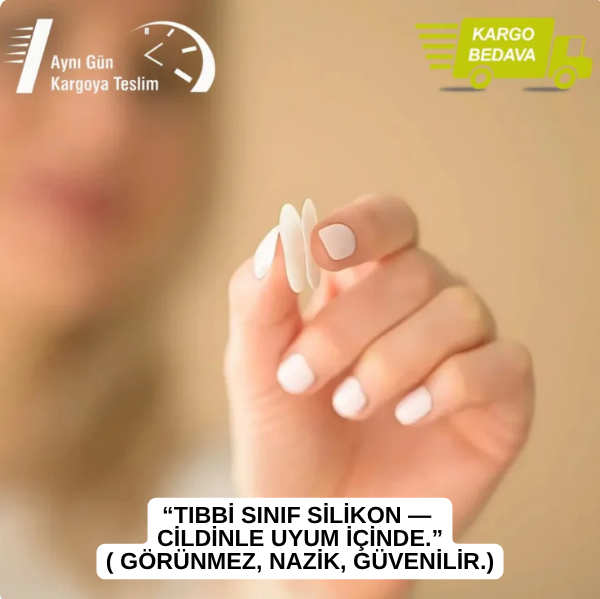 EARLEPS™ Kulak Bandı (20 Adet 3-4 Ay Kullanım İçin Uygun)